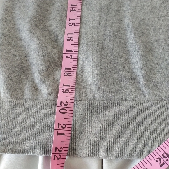 Everlane Heather Grey 100 Percent Cashmere Sweater S - Picture 7 of 12